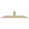 Ekena Millwork Portland Rough Sawn Timber Gable Bracket, Douglas Fir, 48"W x 12"H x 4"D x 4"F, 6/12 Pitch GBW048X12X0404POR00RDF - alternate 1
